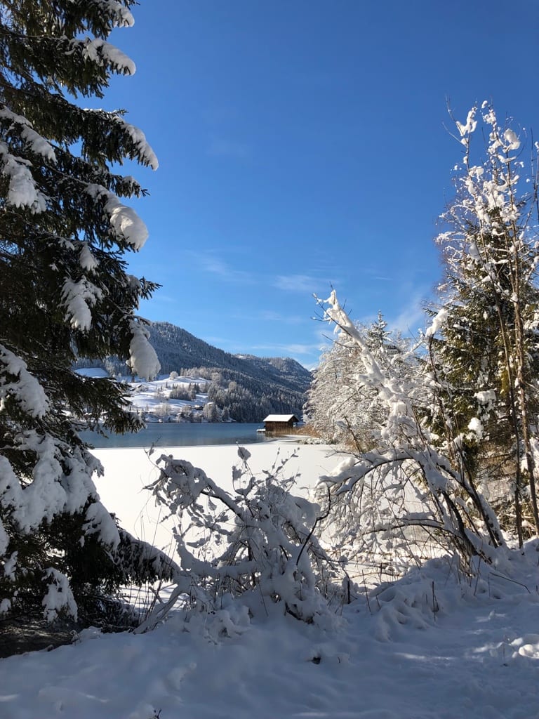 Winter am Weissensee