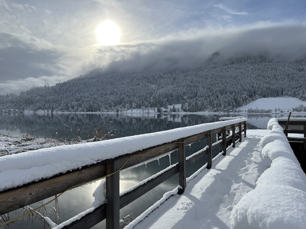 Hallo Winter – der erste Schnee juheee