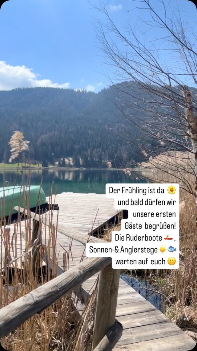 Der Frühling ist da 🌼
Bald dürfen wir euch wieder  begrüßen!
‼️Ab 9.Mai sind wir für euch da☀️
Bis bald 🤗

#frühling #direktamsee #ruderboote #angler #eigenerseezugang #visitweissensee #bergundsee #urlaubamsee #frühsommer #bisbald